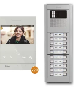 KIT COMUNITARIO DE VIDEO PARA 20 VIVIENDAS N5220/ART 4 LITE 20P 12405220 GOLMAR