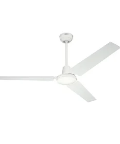 VENTILADOR DE TECHO CON LUZ 142CM INDUSTRIAL WHITE 72268 FARHO