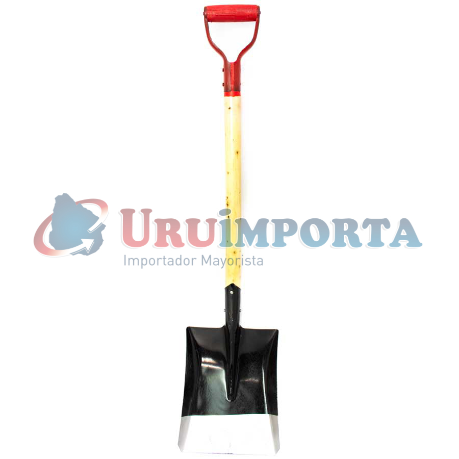 PALA DE PALEAR ECONOMICA PUNO METALICO ROJO LH-676 - Imagen 2