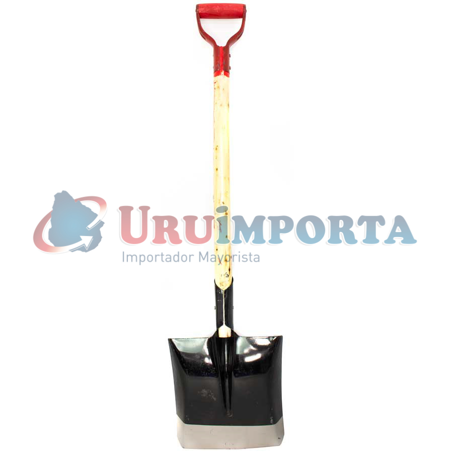 PALA DE PALEAR ECONOMICA PUNO METALICO ROJO LH-676 - Imagen 3