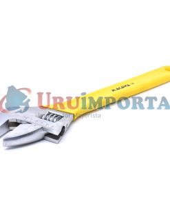 LLAVE AJUSTABLE 18″ MANGO AMARILLO MAKAWA MK-013