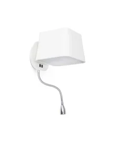 APLIQUE SWEET CON LECTOR LED BLANCO E27 60W 29950 FARO