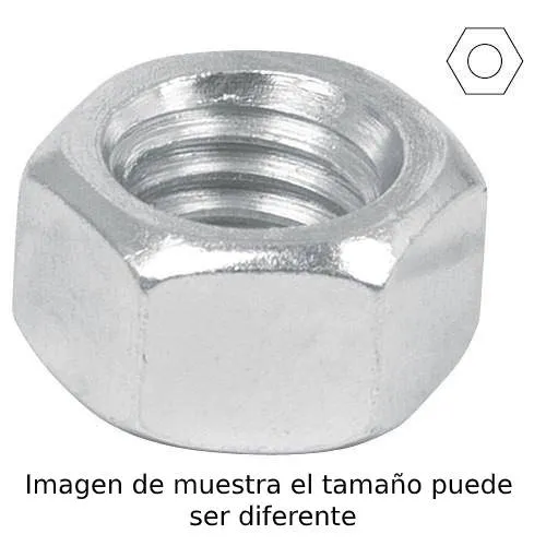 TUERCA 1/8 GALVANIZADA