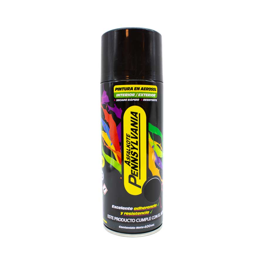 PINTURA EN AEROSOL 400ML NEGRO ALTA TEMPERATURA