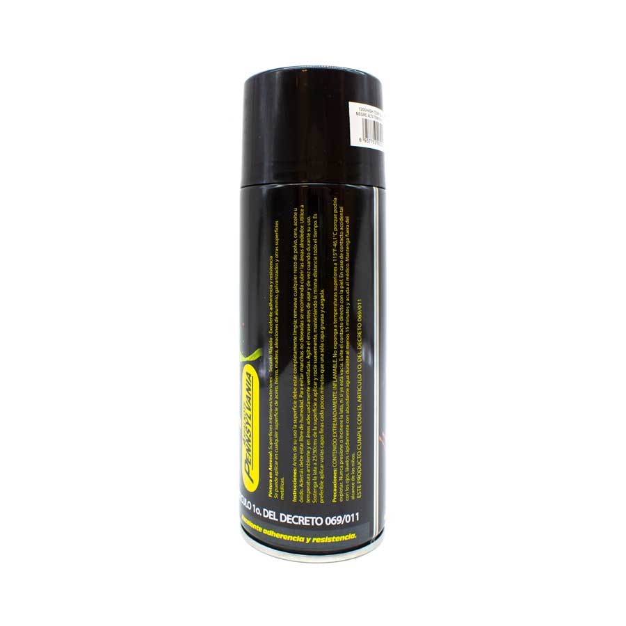 PINTURA EN AEROSOL 400ML NEGRO ALTA TEMPERATURA - Imagen 3