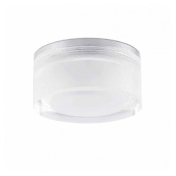 LÁMPARA EMPOTRABLE BLANCA Y TRANSPARENTE EBBA LED 4W 3000k 42919 FARO
