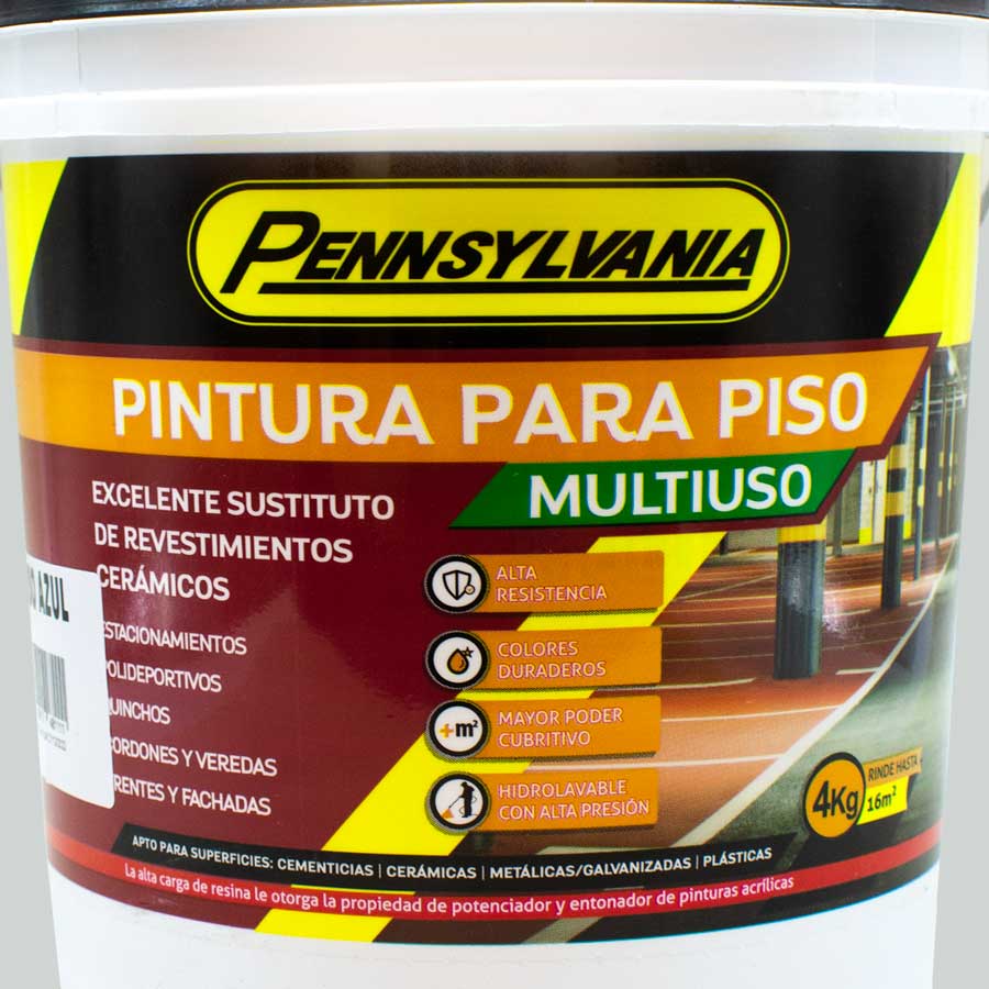 PINTURA PARA PISOS AZUL 4K PENNSYLVANIA - Imagen 2