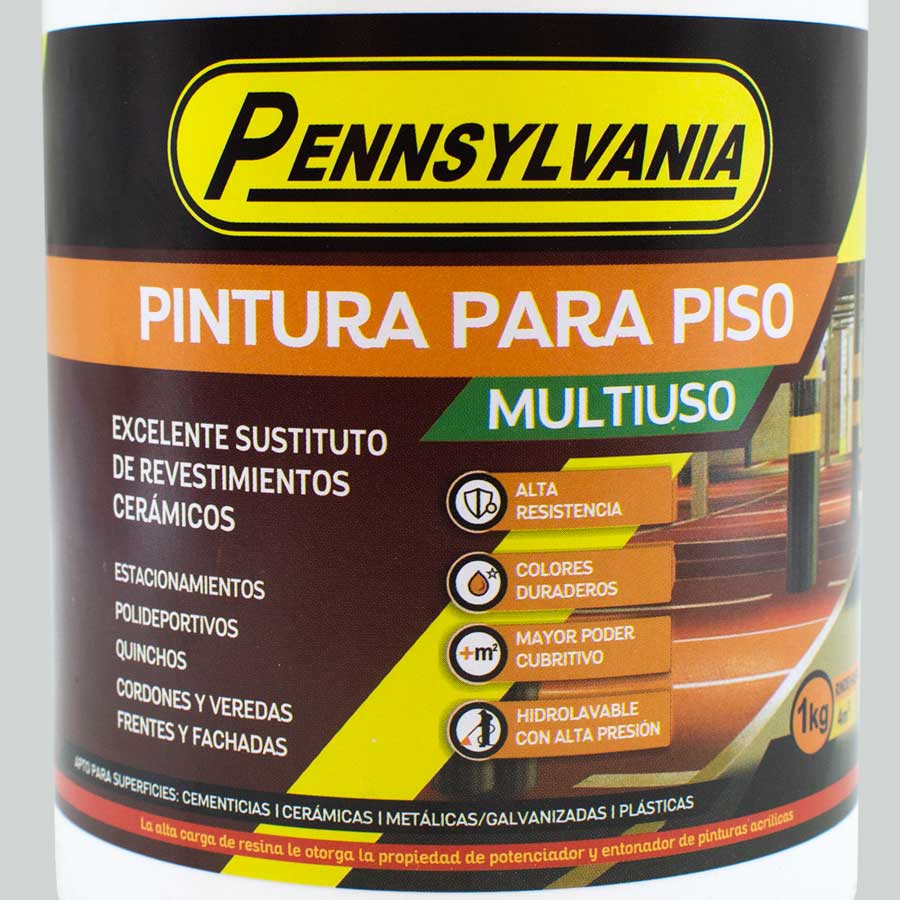 PINTURA PARA PISOS BLANCA 1K PENNSYLVANIA - Imagen 2