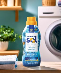 SUAVIZANTE 1/2L P/ROPA CONCENTRADO AZUL GIRANDO SO