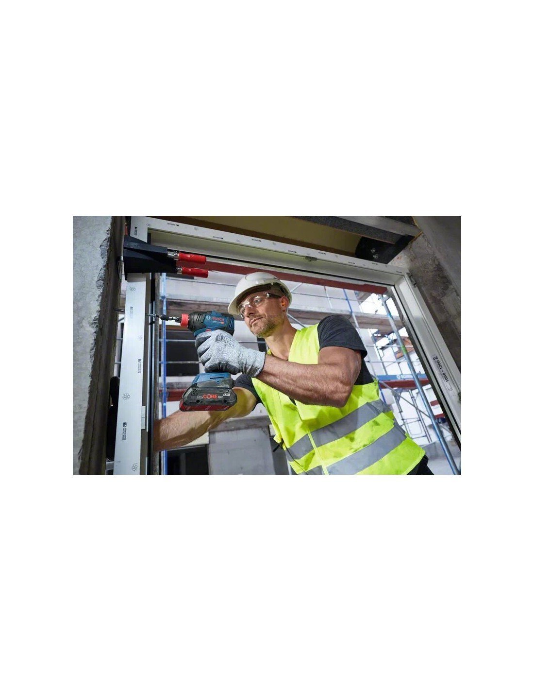Kit Bosch GSB 18V-55 + GDX 18V-200C + 2 x 4 Ah Pro Core + L-Boxx - Imagen 9