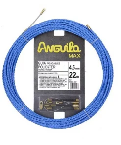 PASACABLES ANGUILA MAX 4,5mm TRIPLE TRENZADO 22m AZUL 75045022 ESTIARE