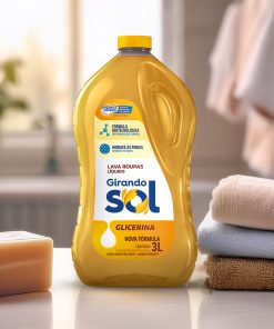 JABON LIQ. 3L GLICERINA P/MAQUINA GIRANDO SOL 1736