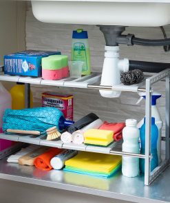 Estantería Extensible para Fregadero Shibblek InnovaGoods 2 Estantes