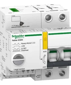 INTERRUPTOR CON REFLEX iC60N TI24 10A 2P CURVA-C A9C62210 SCHNEIDER