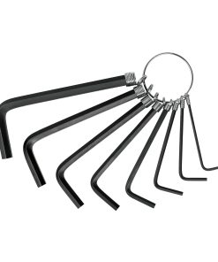 Juego de 8 llaves allen mm punta hex tipo llavero, Pretul ALL-P8M 21851