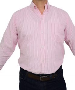 CAMISA FORMAL OXFORD M/L HOMBRE RAYAS BOSTER