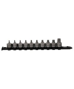 Llaves de vaso Torx 3/8″ T10 – T55 10 Piezas