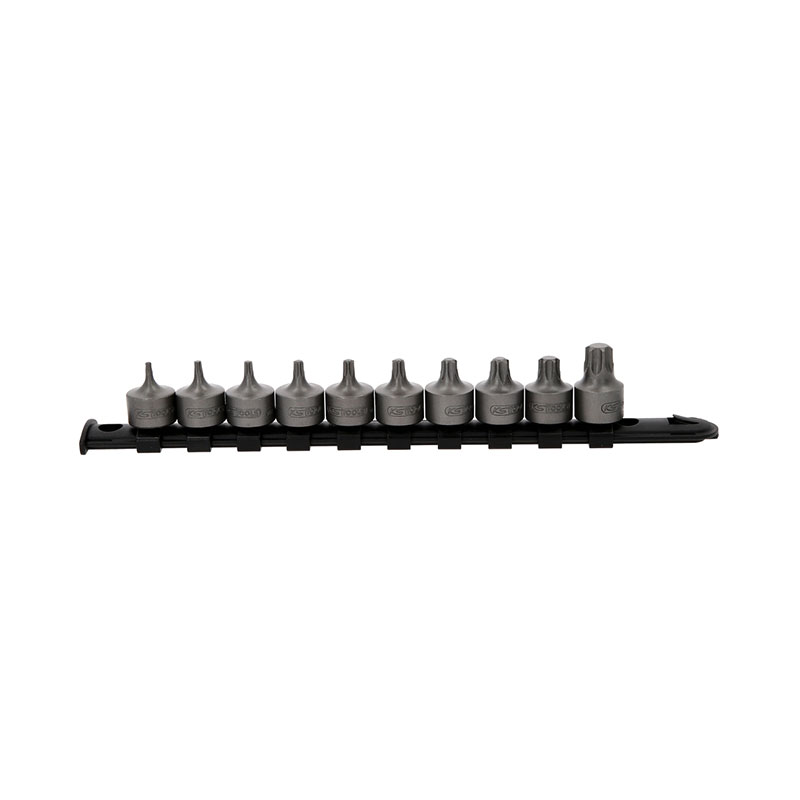 Llaves de vaso Torx 3/8″ T10 – T55 10 Piezas