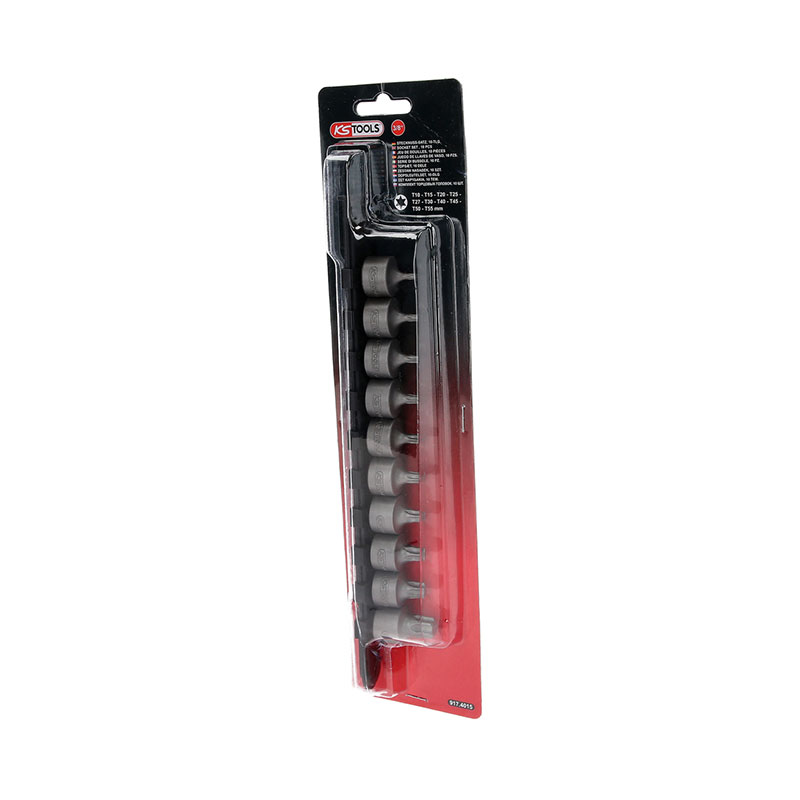Llaves de vaso Torx 3/8″ T10 – T55 10 Piezas - Imagen 4