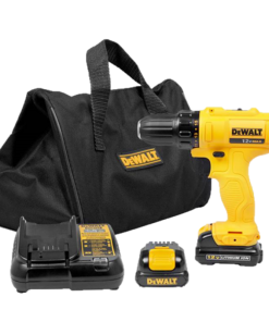 Taladro atornillador 12V + Cargador + 2 baterías 1.3Ah + Maletin de lona DCD700C2-B2 DEWALT