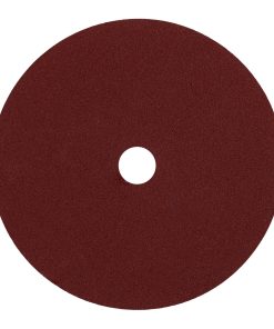 Disco de lija de 7″ con respaldo de fibra, grano 120, Truper DILF-7120 100163