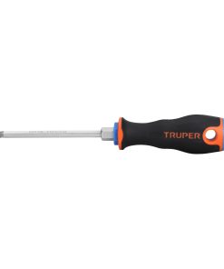 Desarmador de cruz 3/16″ x 4″ mango Comfort Grip, Truper DP-3/16X4B 100836