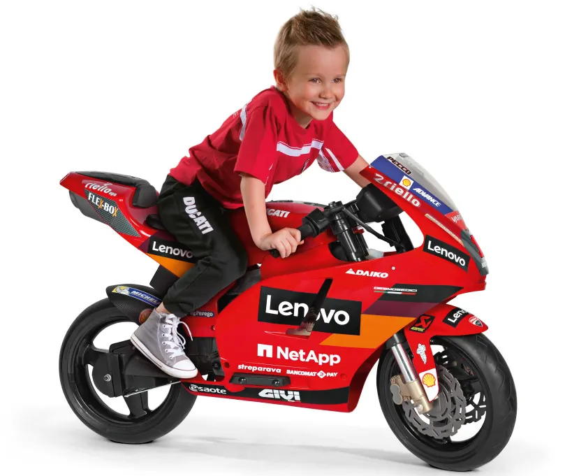 DUCATI GP MOTO INFANTIL A BATERIA PEG PEREGO IGMC0027 - Imagen 2