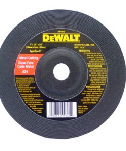 DISCO CORTE METAL 7 X 1/8 DEWALT DW54840