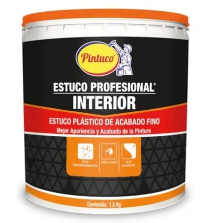 ESTUCO PROFESIONAL BLANCO INTERIOR 117060 GALON