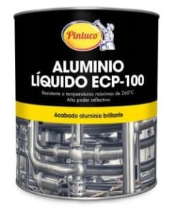 ALUMINIO LIQUIDO BRILLANTE ALUMINIO ECP100 GALON