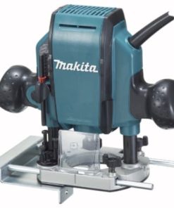 RUTEADORA 8 MM 3/8″ 1-1/4HP900W GUIA Y ESTUCHE
