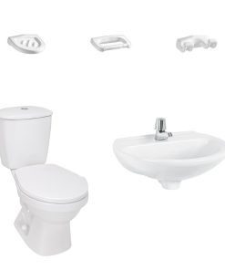 COMBO LAGUNA 4.8 SIN PEDESTAL CON ASIENTO BLANCO