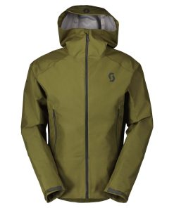 EXPLORAIR LIGHT DRYO 3L VERDE FIR CHAQUETA IMPERMEABLE TRAIL RUNNING SCOTT 289314