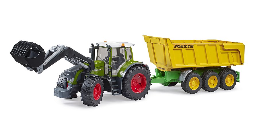 JOSKIN REMOLQUE CON VOLQUETE TRACTORES BRUDER 02212 - Imagen 5