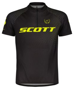 JRS RC PRO NEGRO / AMARILLO MAILLOT MANGA CORTA JUNIOR SCOTT 403969