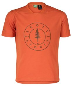 JRS TRAIL FLOW 10 DRI NARANJA BRAZE CAMISETA MANGA CORTA JUNIOR SCOTT 403959