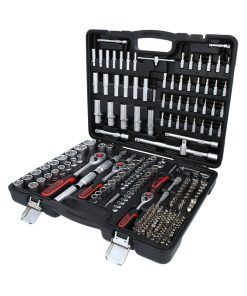Juego de llaves de caja 1/4″ + 3/8″ + 1/2″ 255 piezas