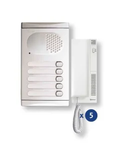 KIT DE AUDIO STADIO PARA EDIFICIOS 4150/AL 5 VIVIENDAS 11284150B GOLMAR