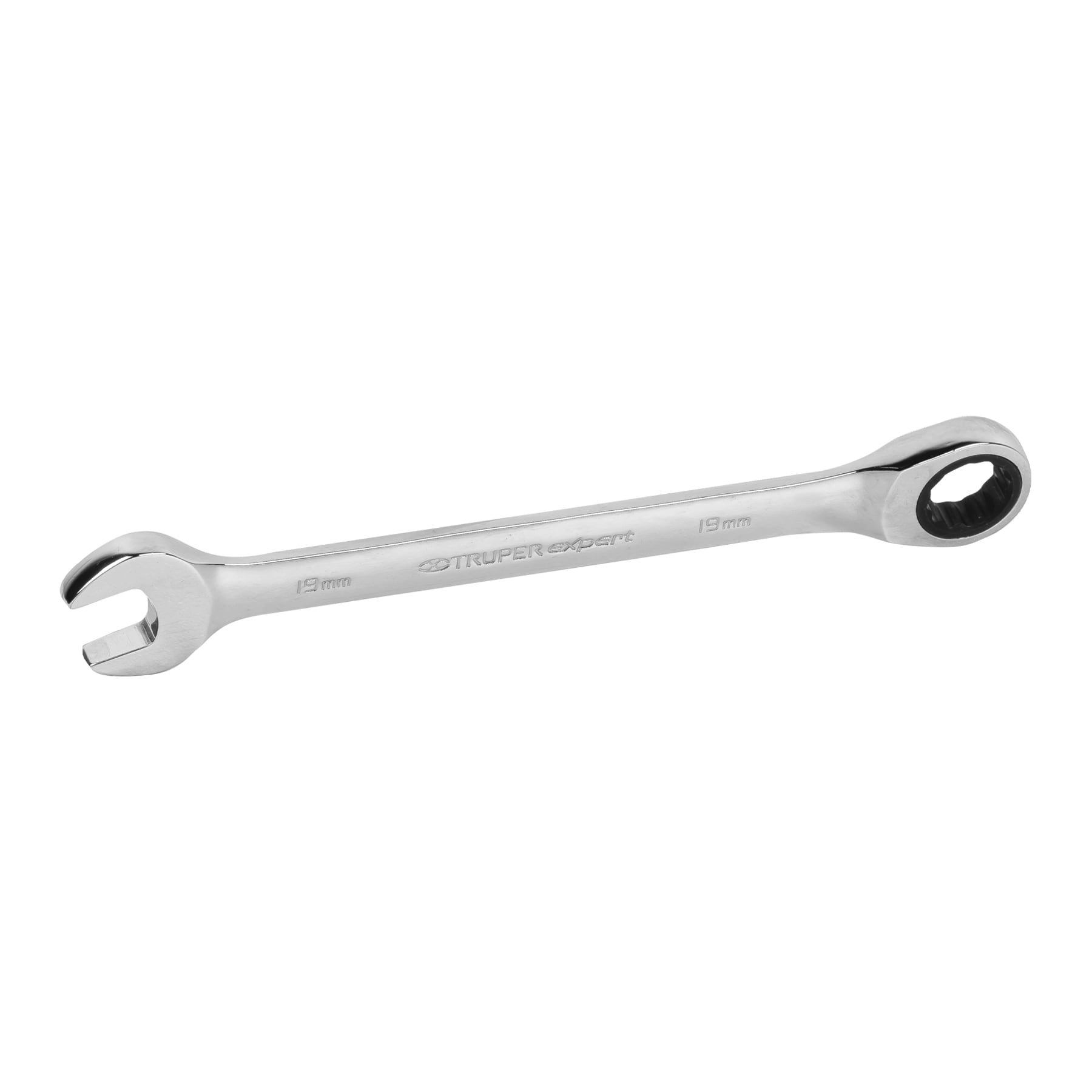 Llave combinada con matraca 19 mm x 237 mm largo, Expert Truper LL-2019MX 15749