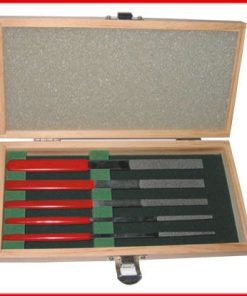 Limas Diamantadas con mango de Acero Cónicas