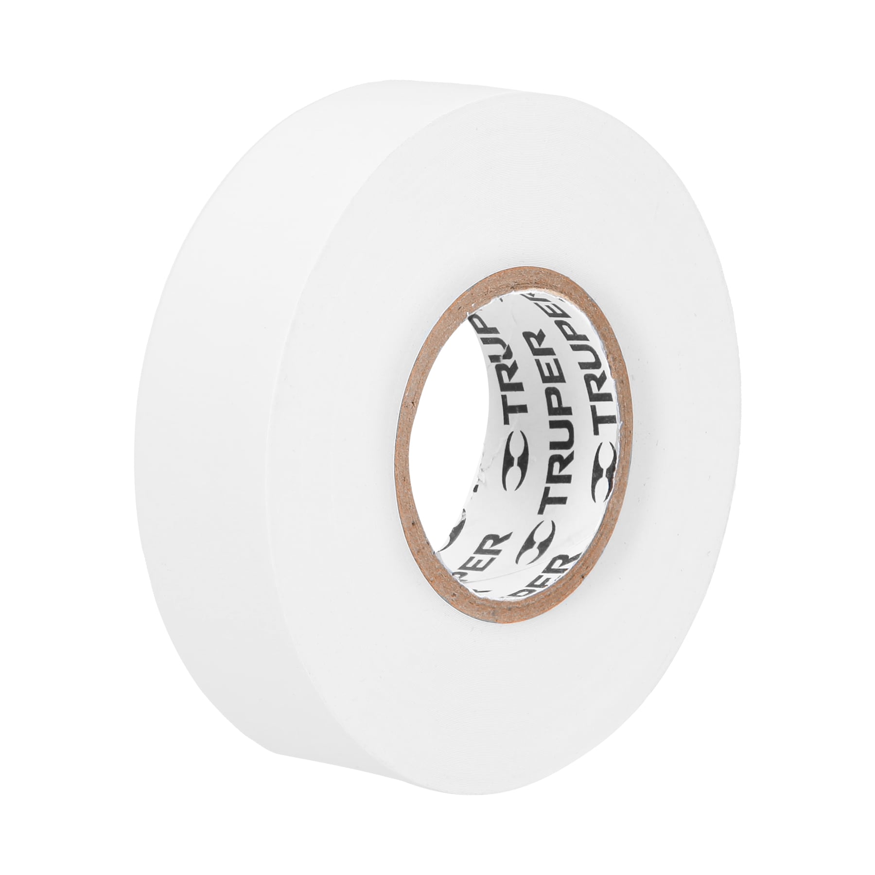 Cinta de aislar de 18 m x 19 mm, blanca, Truper M-33B 12506