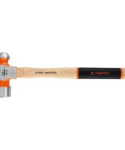Martillo pulido de bola 48 oz mango hickory, Truper Grip MB-48 16906