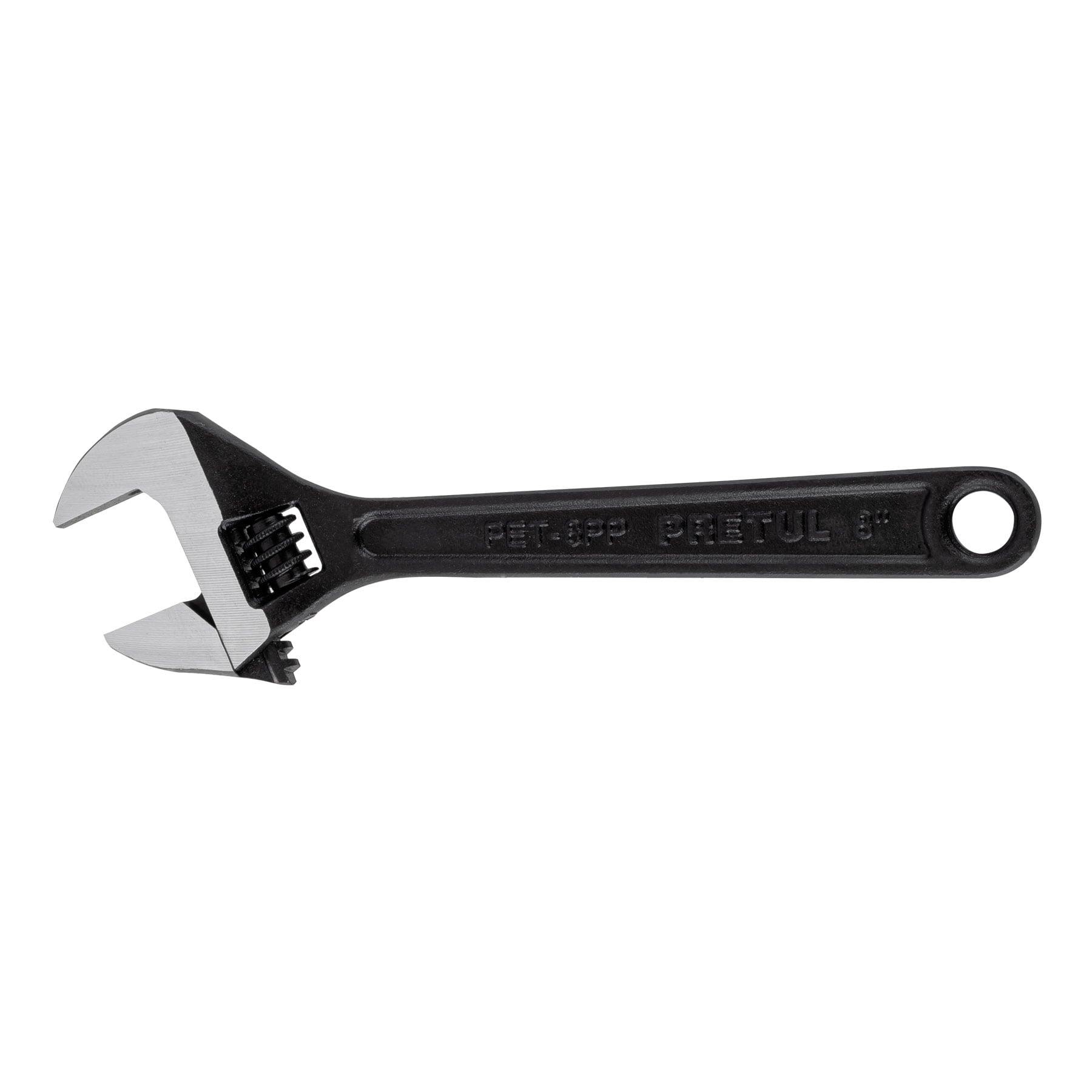 Llave ajustable (perico) 8″ pavonada, Pretul PET-8PP 21823