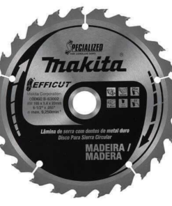 DISCO SIERRA PARA MADERA 190 x 20.0 x 2.00mm. 45 DIENTES SIERRA INGLETEADORA (REDUCTOR 5/8″) -EFFICUT- Makita E-11243