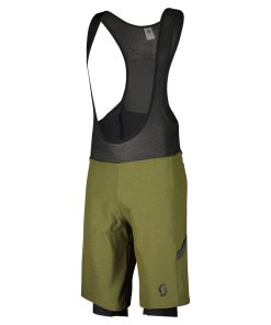 RC PRO HYBRID +++ VERDE FIR / NEGRO CULOTTE CORTO CON TIRANTES GRAVEL SCOTT 403882