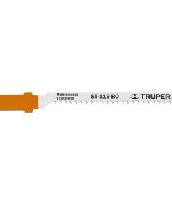 Blíster con 5 seguetas 12 DPP zanco «T» corte curvo madera ST-119-BO 18131