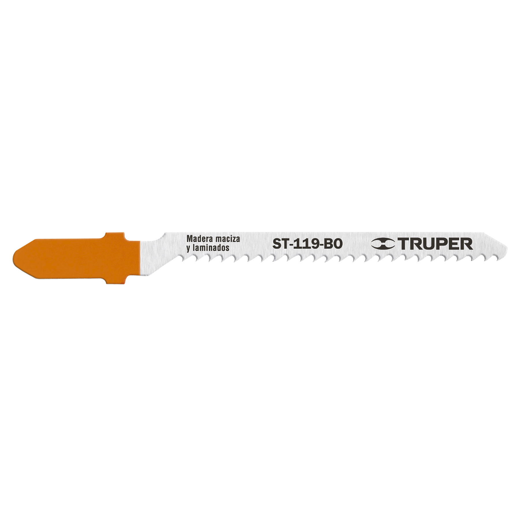Blíster con 5 seguetas 12 DPP zanco «T» corte curvo madera ST-119-BO 18131