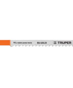 Blíster con 5 seguetas 6 DPP zanco «U» corte recto madera Truper SU-101-D 18136
