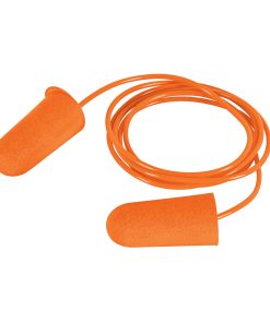 Tapón auditivo desechable de espuma con cordón, Truper TAC 14223