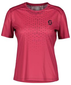 WS RC RUN SS ROSA CARMINE CAMISETA MANGA CORTA RUNNING SCOTT CHICA 288716